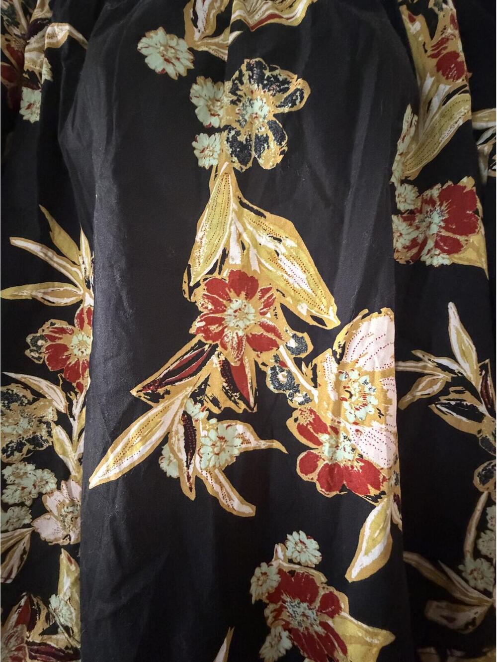 NWOT Free People Jodie Floral Print Tunic Mini Dress size M - Picture 7 of 8